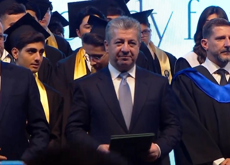 Bi amadebûna Mesrûr Barzanî ahenga derçûnê ya xwendekarên Şuweyfatê tê lidarxistin