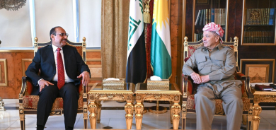 الرئيس بارزاني يستقبل محافظ بغداد