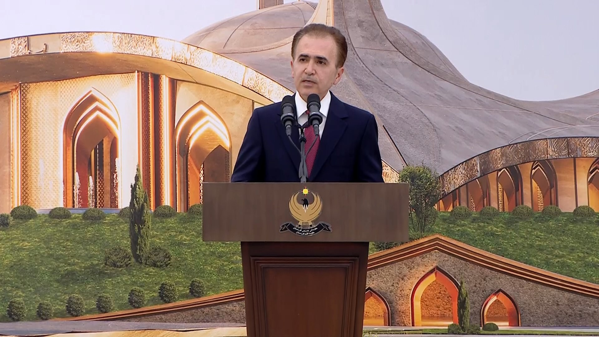 پشتيوان صادق: جامع بارزاني الكبير سيكون مركزاً علمياً وفكرياً ضخماً
