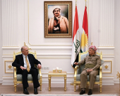الرئيس بارزاني يستقبل الأمين العام لحزب متحدون اسامة النجيفي