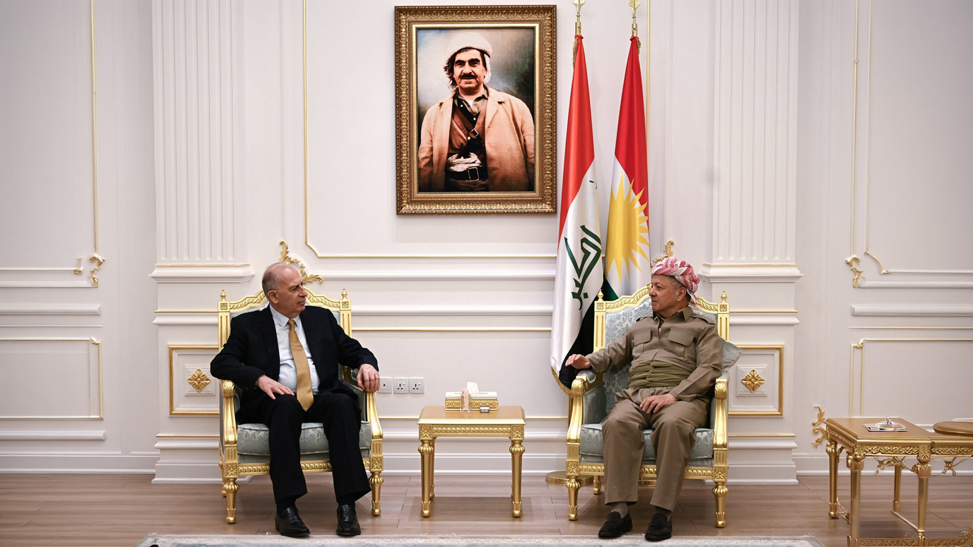 الرئيس بارزاني يستقبل الأمين العام لحزب متحدون اسامة النجيفي