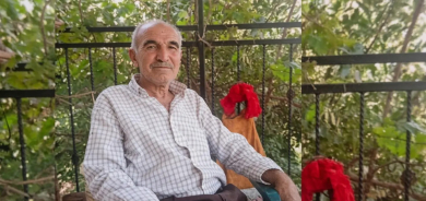 AMED - Kur bavê xwe bi demançeyê kuşt û hat desteserkirin