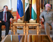 الرئيس بارزاني يستقبل السفير الروسي لدى العراق إيلبروس كوتراشيف.