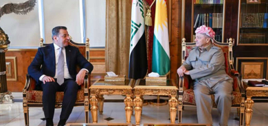 الرئيس بارزاني يستقبل وفداً من مجموعة الصداقة الكندية - الكوردية في البرلمان الكندي