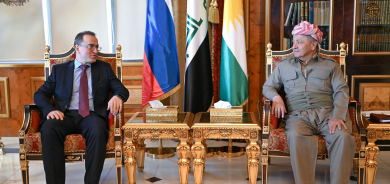 President Barzani Receives Russian Ambassador, Discusses Regional Developments and Bilateral Relations