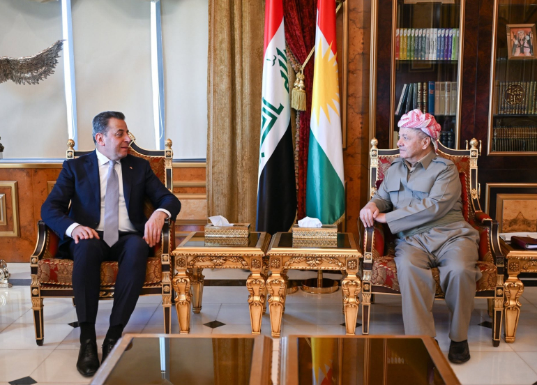 President Barzani Receives Delegation from the Canada–Kurdistan Friendship Group in the Canadian Parliament