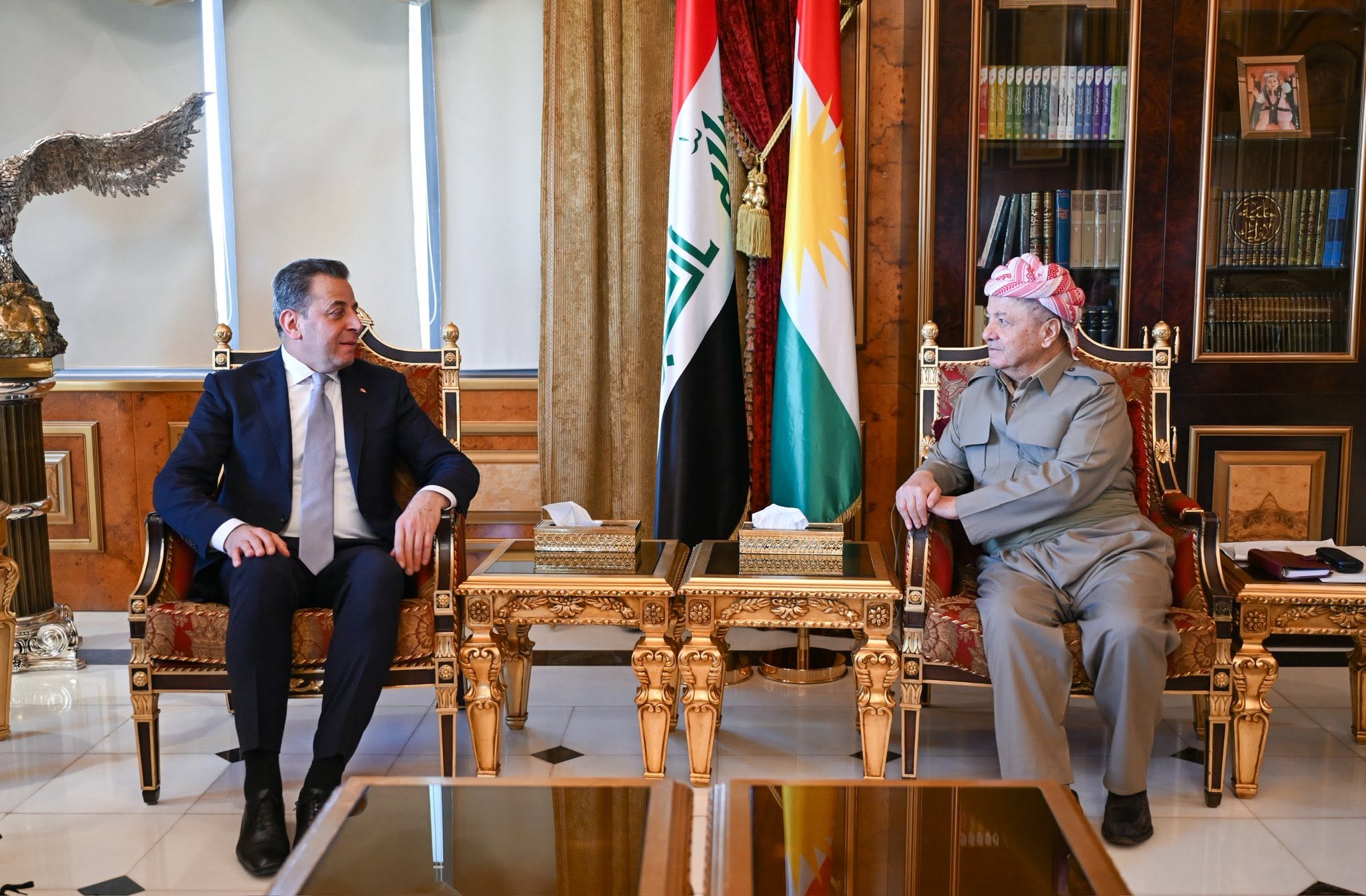 President Barzani Receives Delegation from the Canada–Kurdistan Friendship Group in the Canadian Parliament