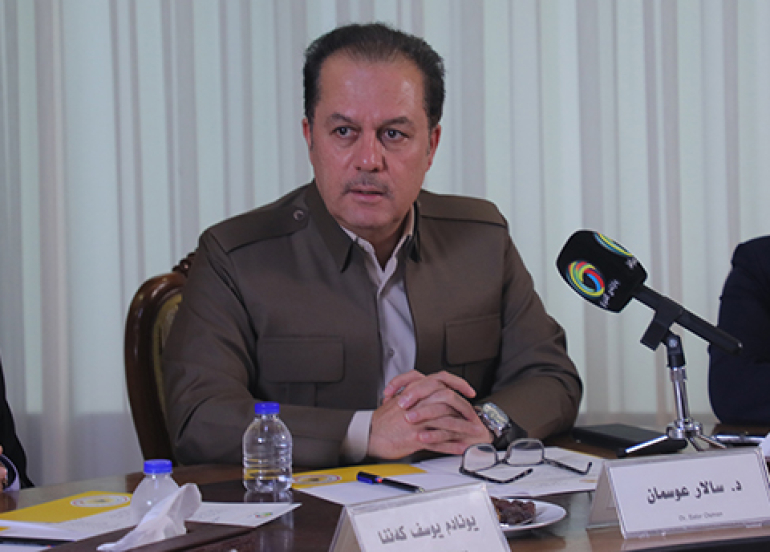 د. سالار عوسمان، بەرپرسی بەشی ڕۆشنبیری و ڕاگەیاندنی پارتی دیموکراتی کوردستان: مێژووی کارکردنی بازنەی گفتوگۆ سەلمێنەری ئەو ڕاستییەیە کە دەمانەوێت بەشدارییەکی کارا و گرنگ لە  پرۆسەی دیالۆگی کوردستاندا بکەین