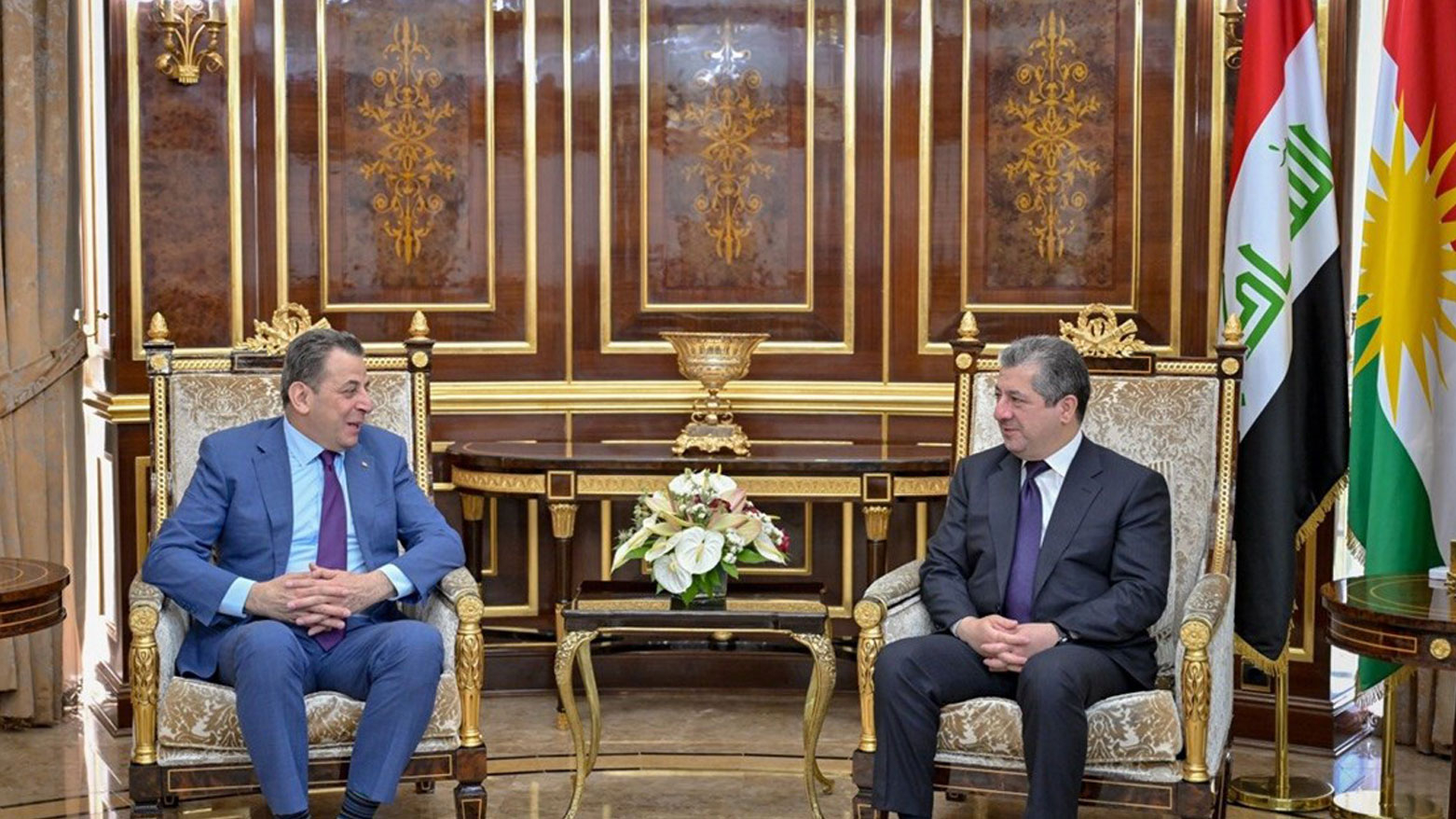 Mesrûr Barzanî tekezî li ser pêşxistina peywendiyên Kurdistan û Kanadayê kir
