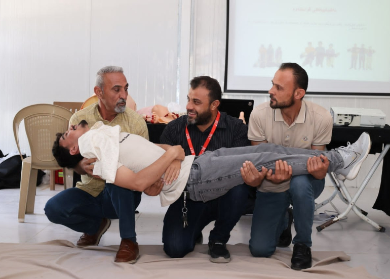 لە يەك مانگدا زياتر لە 1200 كەس لە خولەكانی دەزگای خێرخوازیی بارزانی سوودمەند بوون
