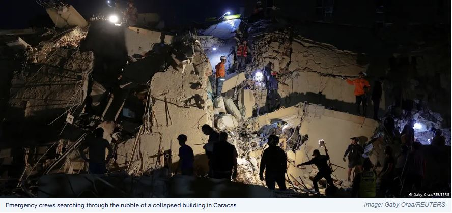 State of Emergency Declared After Powerful Earthquakes Kill at Least 164 in Venezuela