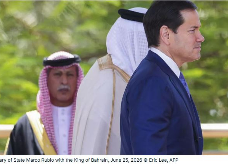 Rubio: Iran Deal Must Not Undermine Gulf Security as Strait of Hormuz Attack Raises Tensions