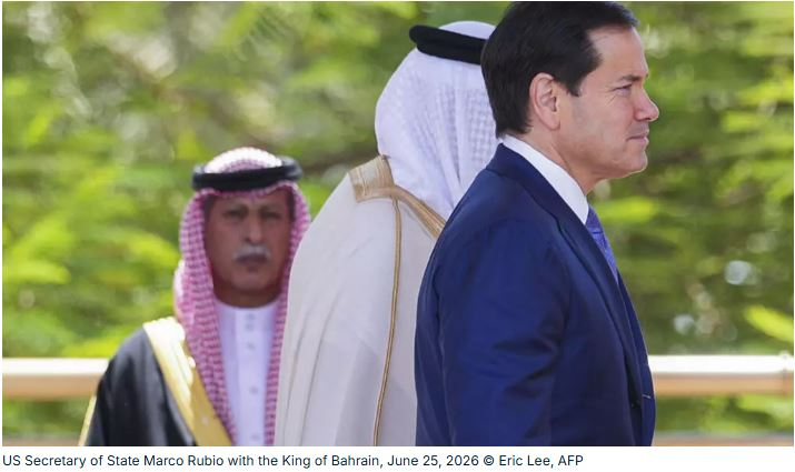 Rubio: Iran Deal Must Not Undermine Gulf Security as Strait of Hormuz Attack Raises Tensions