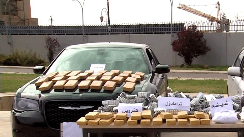 مكافحة المخدرات في كوردستان: العمليات المشتركة مع الحكومة الاتحادية أطاحت بشبكات اتجار دولية خطيرة