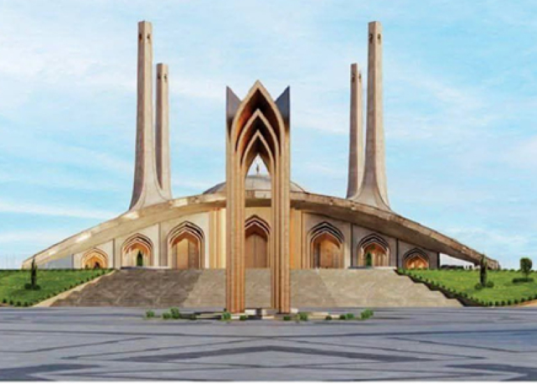 مزگەوتی گەورەی بارزانی لە هەولێر  ئاوێتەكردنی تەلارسازیی مۆدێرن و ڕەسەنایەتیی كولتووریی ئایینیی كوردستان