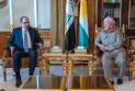 الرئيس بارزاني ورئيس جهاز الاستخبارات التركي يبحثان تطورات المنطقة وتعزيز التنسيق المشترك