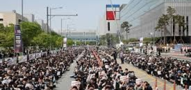 کرێکارانی کارگەی کاکاو لە کۆریای باشوور لە سەرتاسەری وڵاتدا مانیان گرت