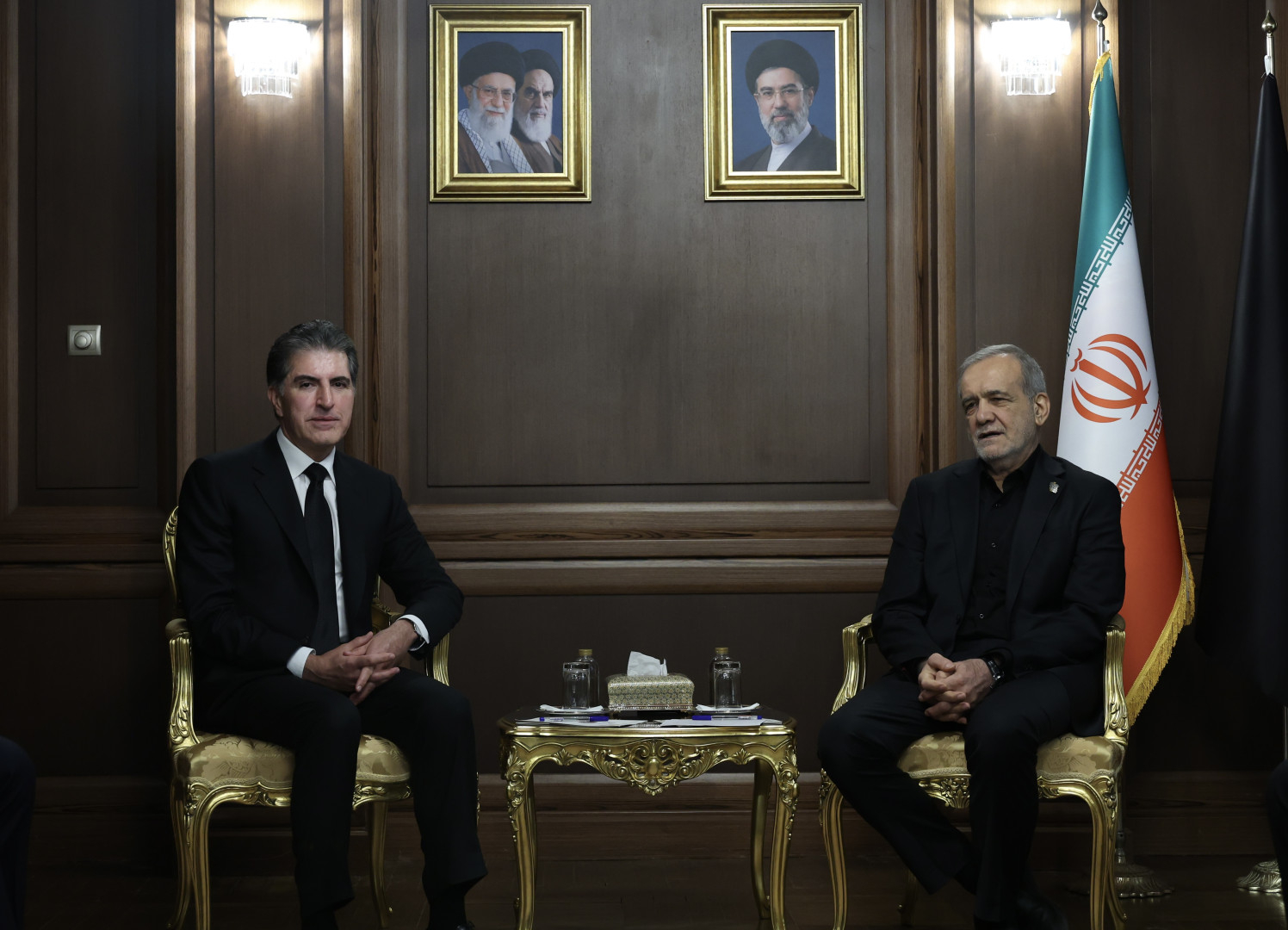 Kurdistan Region President Attends State Funeral in Tehran, Holds High-Level Talks on Regional Security and Cooperation