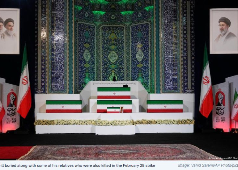 Foreign Delegations Arrive in Tehran Ahead of Funeral for Iran's Supreme Leader