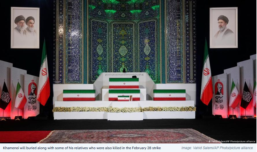 Foreign Delegations Arrive in Tehran Ahead of Funeral for Iran's Supreme Leader