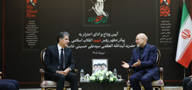نيجيرفان بارزاني وقاليباف يؤكدان على تعزيز العلاقات التاريخية ودعم الحلول السلمية في المنطقة
