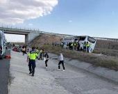 Otobusa Stenbol-Hewlêrê qulibî: 44 kes birîndar bûn