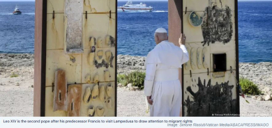 Pope Leo Calls on Europe and the United States to Welcome and Protect Migrants During Lampedusa Visit
