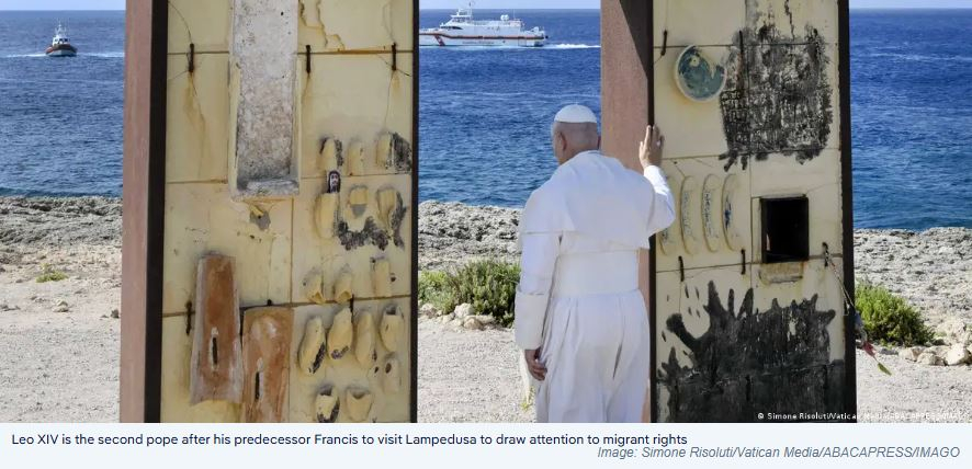 Pope Leo Calls on Europe and the United States to Welcome and Protect Migrants During Lampedusa Visit