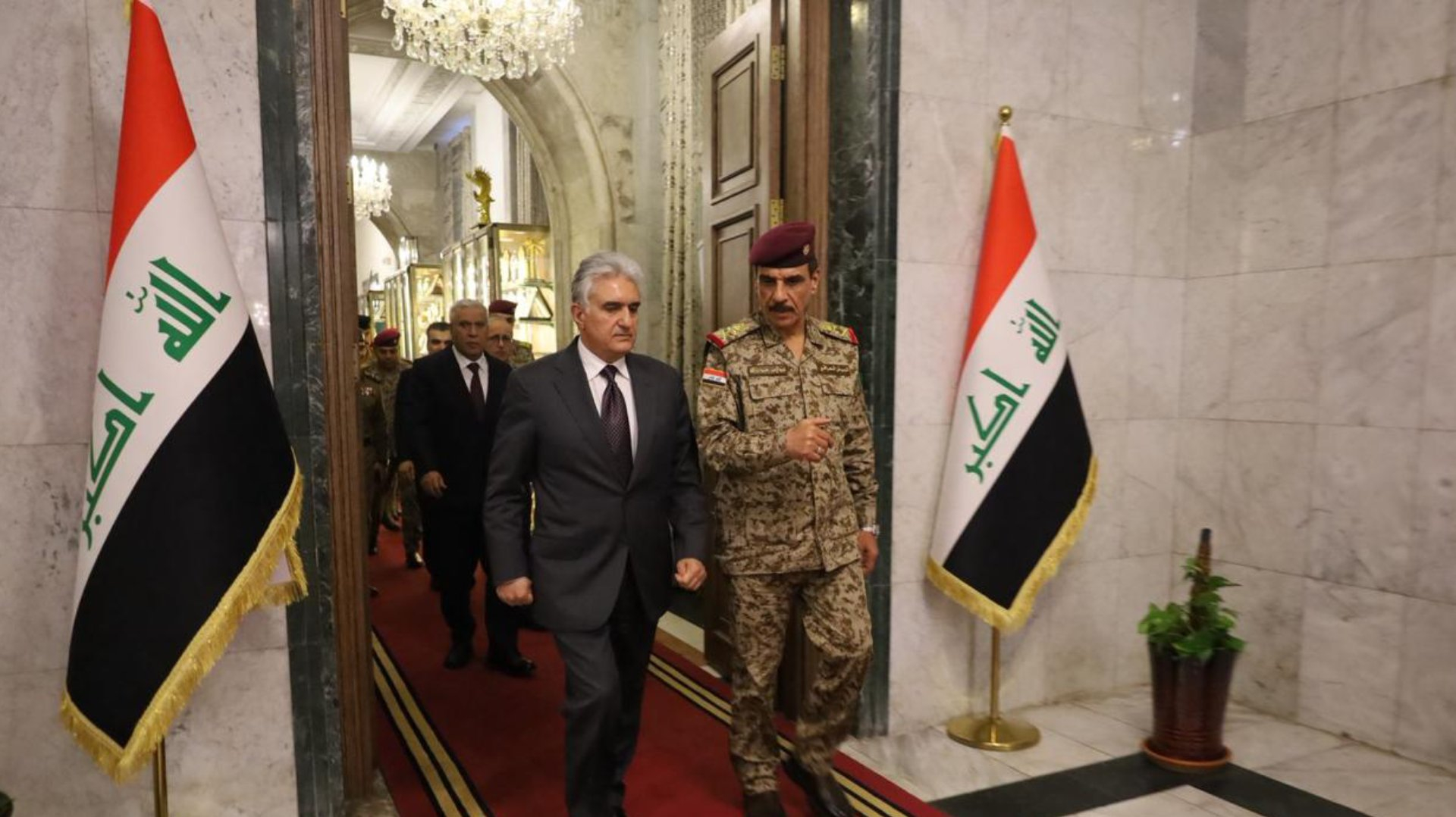 Wezîrê Navxwe yê Herêma Kurdistanê û Serdarê Artêşa Iraqê civiyan