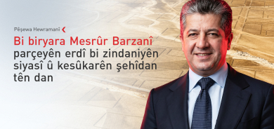 Pêşewa Hewramanî: Parçeyên erdî bi zindaniyên siyasî û kesûkarên şehîdan tên dan