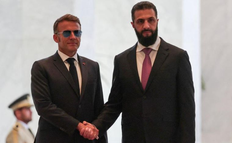 Explosions Rock Damascus During French President Emmanuel Macron's Historic Visit to Syria