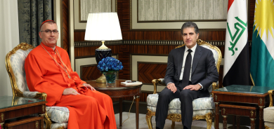 نێچیرڤان بارزانی، سەرۆکی هەرێمی کوردستان، پێشوازیی لە جەنابی مار پۆڵسی سێیەم نۆنا، پاتریارکی کەنیسەی کلدانی لە عێراق و جیهان کرد.