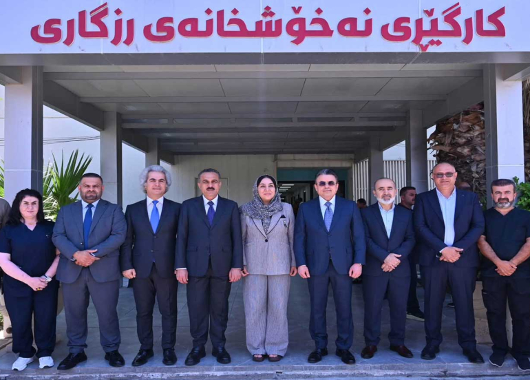 بتوجيه من مسرور بارزاني.. إطلاق مشروع شامل لتطوير وتحديث مستشفى 