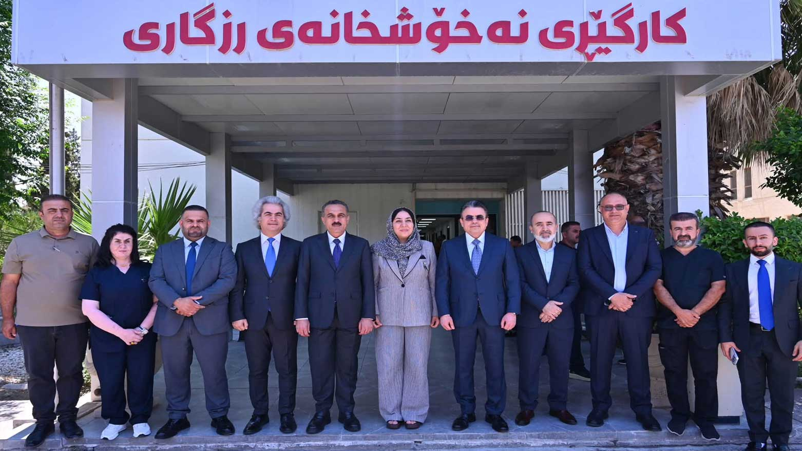 بتوجيه من مسرور بارزاني.. إطلاق مشروع شامل لتطوير وتحديث مستشفى 