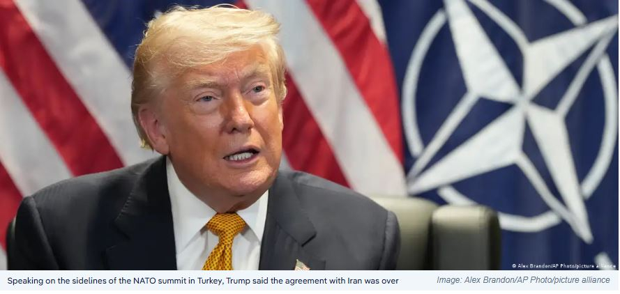 Trump Declares Iran Truce 'Over' as U.S. and Iran Exchange Fresh Military Strikes