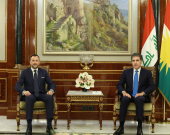 نێچیرڤان بارزانی، سەرۆکی هەرێمی کوردستان، پێشوازیی لە بەڕێز نیکۆلۆ فۆنتانا، باڵیۆزی ئیتالیا لە عێراق و شاندێکی یاوەری کرد.