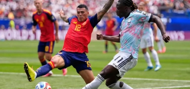 اسبانيا تخطف بطاقة التأهل الى دور النصف النهائي بعد الفوز على بلجيكا