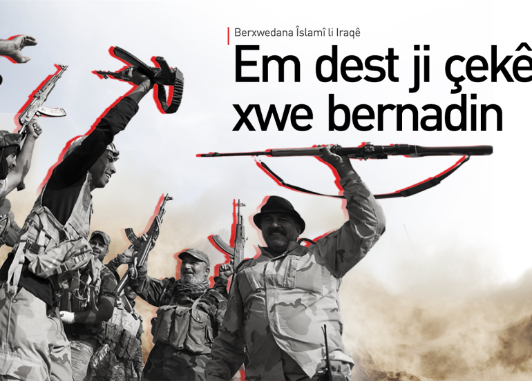 'Berxwedana Îslamî' li Iraqê: Em bi ti awayî dest ji çekên xwe bernadin