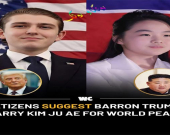 دیمەنە سەیرەكان، كچەكەی كیم جۆن و كوڕەكەی ترەمپ