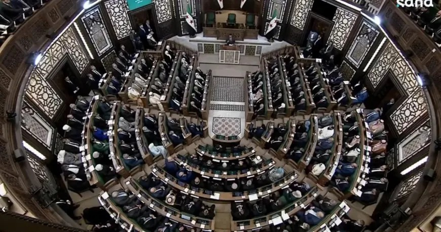 Civîna yekemîn a Parlamentoya Sûriyeyê hat lidarxistin
