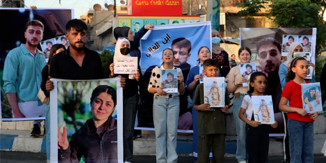Li Qamişloyê malbatên dîlgirtiyan daxwaza berdana zarokên xwe kirin