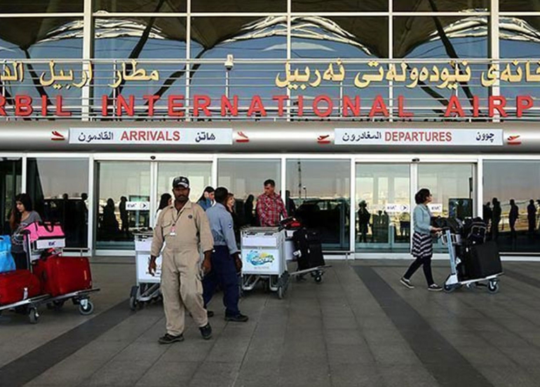 بسبب الهجمات الإيرانية.. تعليق الرحلات الجوية في مطاري أربيل والسليمانية