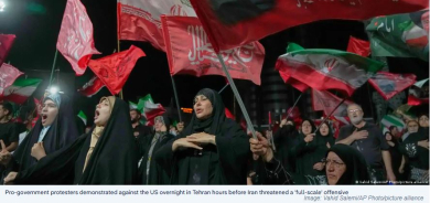Iran Warns of ‘Full-Scale Offensive’ if U.S. Strikes Continue; Pentagon Rejects Tanker Explosion Claims