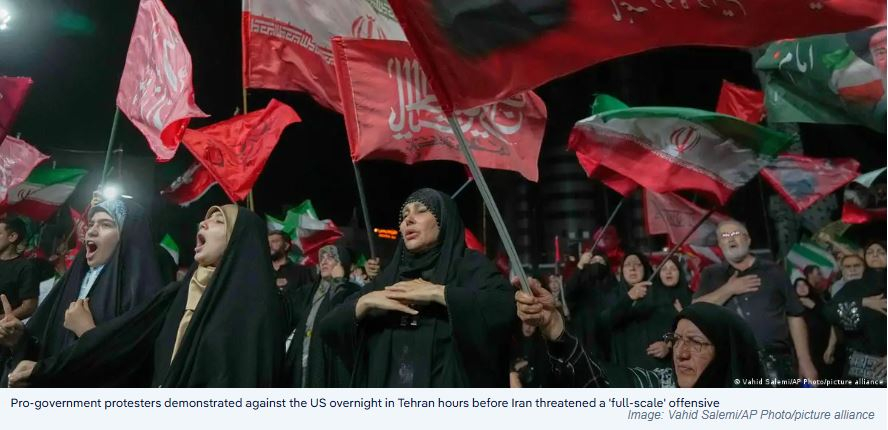 Iran Warns of ‘Full-Scale Offensive’ if U.S. Strikes Continue; Pentagon Rejects Tanker Explosion Claims