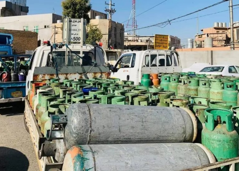توزيع 35 ألف أسطوانة غاز في العاصمة أربيل غداً