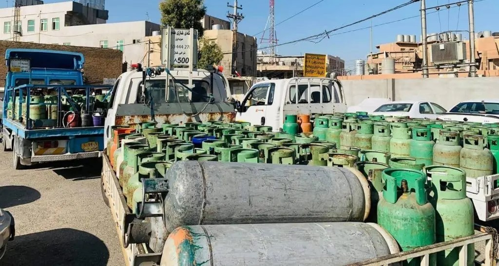 توزيع 35 ألف أسطوانة غاز في العاصمة أربيل غداً