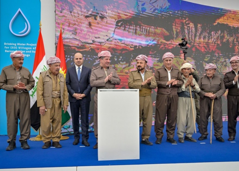 KRG Prime Minister Inaugurates Strategic Water Project, Reaffirms Support for Baghdad and Neutrality in Regional Conflicts