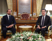 Kurdistan Region President Receives Outgoing British Consul General Andrew Bizley