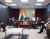 وزير البيشمركة يستقبل القنصل العام الفرنسي بمناسبة انتهاء مهامه في الإقليم