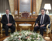 نێچیرڤان بارزانی، سەرۆکی هەرێمی کوردستان، بە بۆنەی کۆتاییهاتنی ئەرکەکەیەوە وەک کونسوڵی گشتیی فەرەنسا لە هەرێمی کوردستان، پێشوازیی لە بەڕێز یان برێم، کرد.
